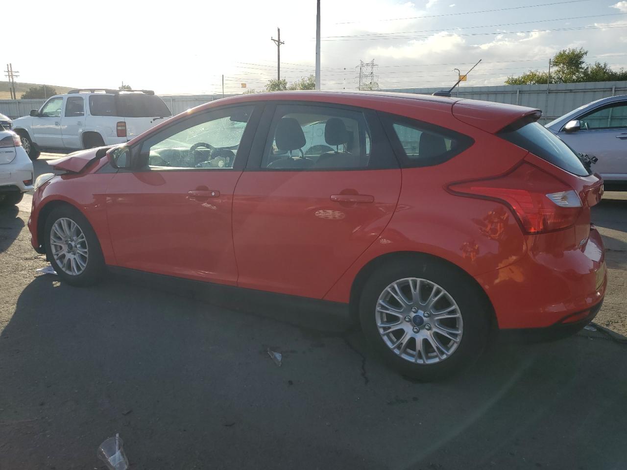 2012 Ford Focus VIN 1FAHP3K24CL147302 Copart auction photo, front end damage thumbnail 2