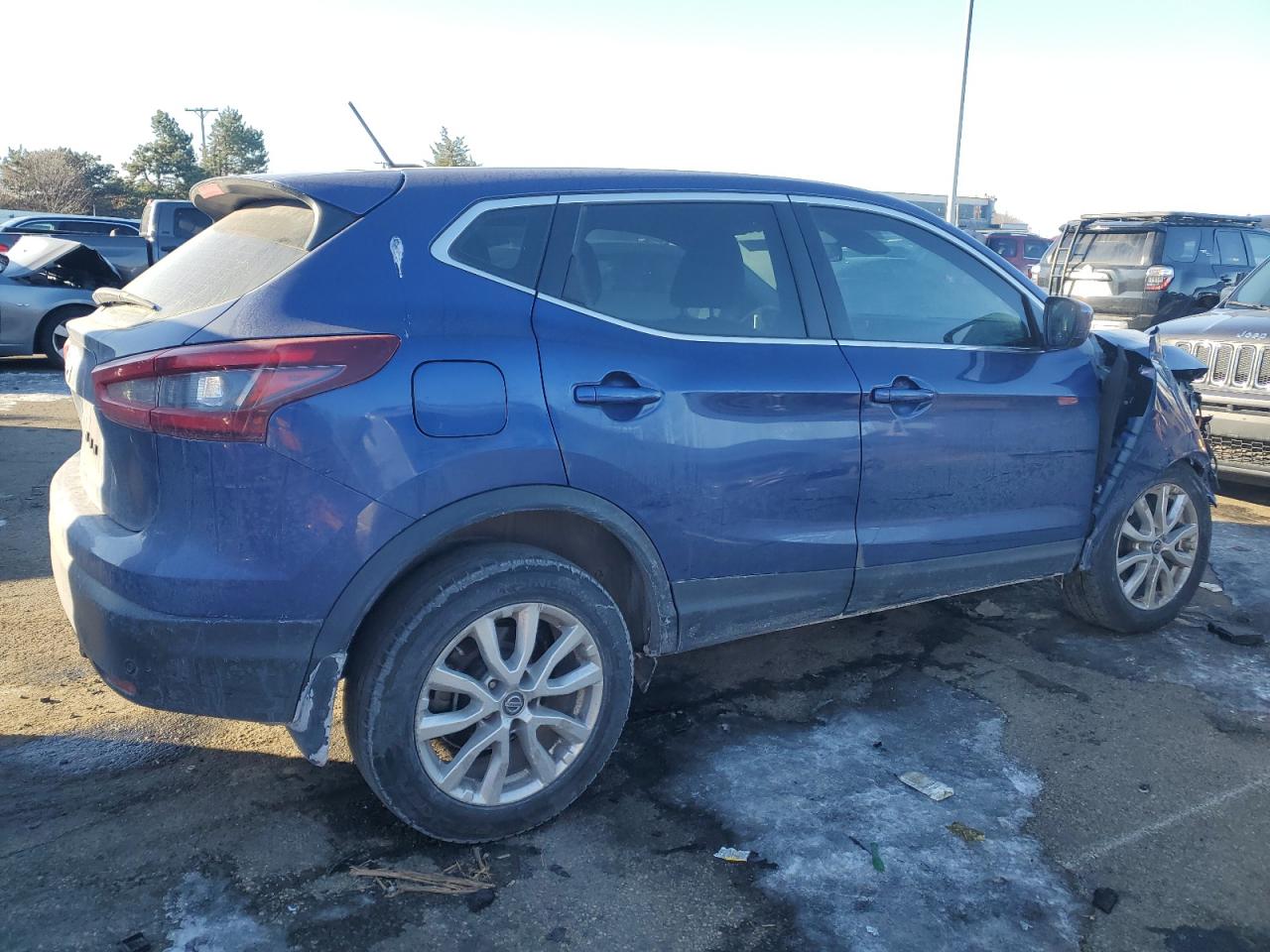 2021 Nissan Rogue VIN JN1BJ1AV5MW305456 Copart auction photo, front end damage thumbnail 3