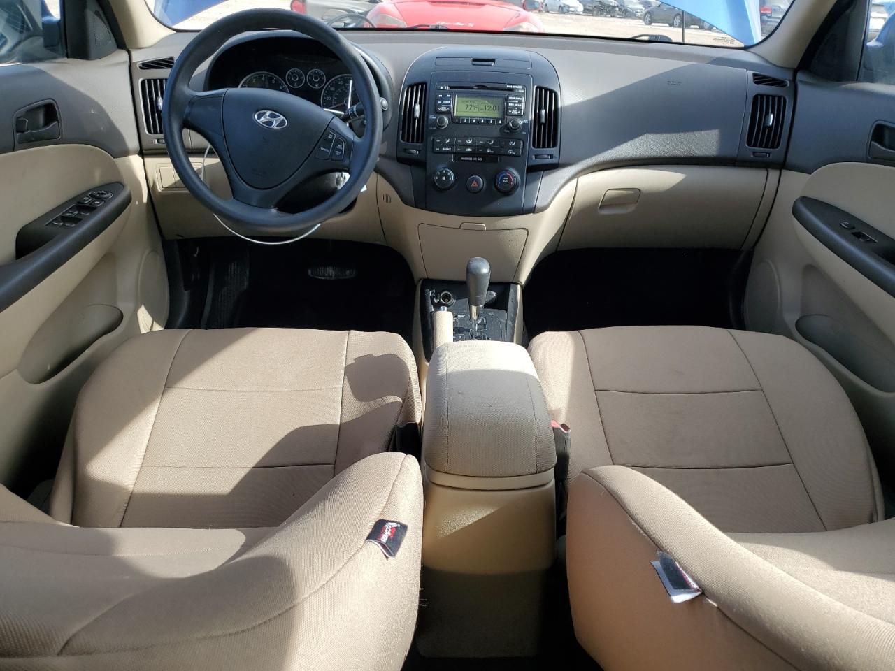 2010 Hyundai Elantra VIN KMHDB8AE6AU075344 Copart auction photo, rear end / minor dent/scratches damage thumbnail 8