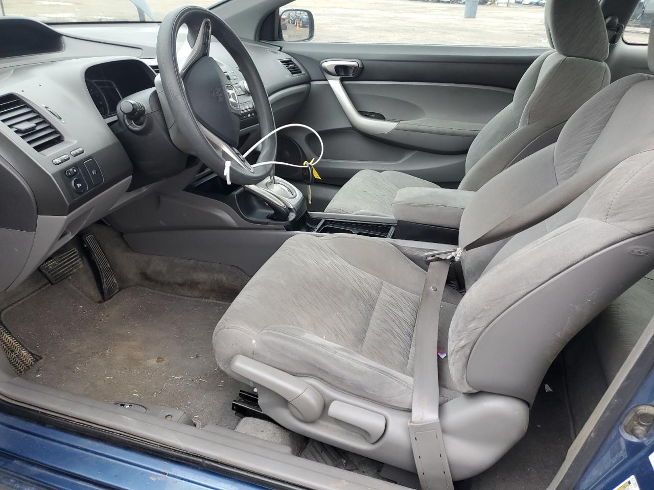 2007 Honda Civic VIN 2HGFG12837H509229 Copart auction photo, front end / side damage thumbnail 7