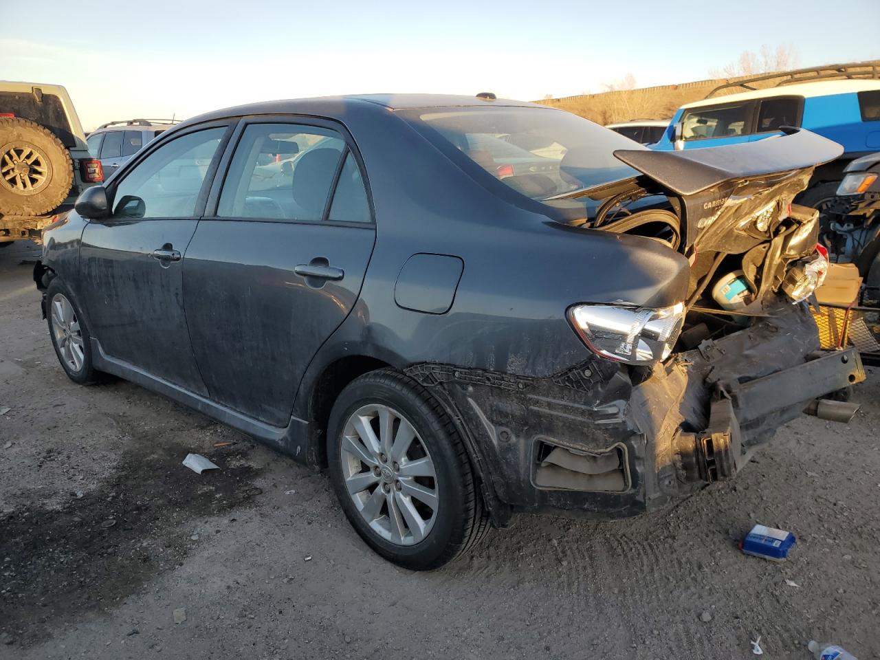 2010 Toyota Corolla VIN 2T1BU4EE5AC519402 Copart auction photo, rear end / front end damage thumbnail 2