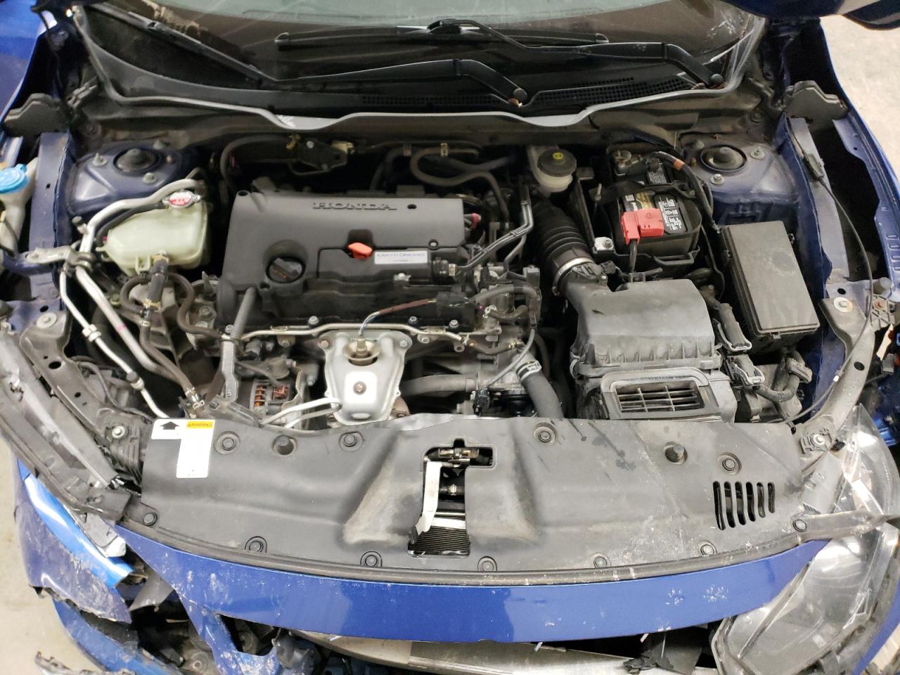 2019 Honda Civic VIN 2HGFC2F65KH561030 Copart auction photo, front end / minor dent/scratches damage thumbnail 12