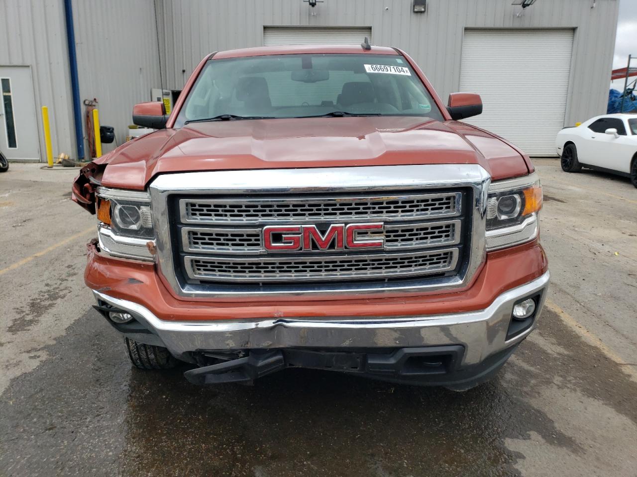 2015 GMC Sierra VIN 1GTV2UEC8FZ200767 Copart auction photo, front end damage thumbnail 5