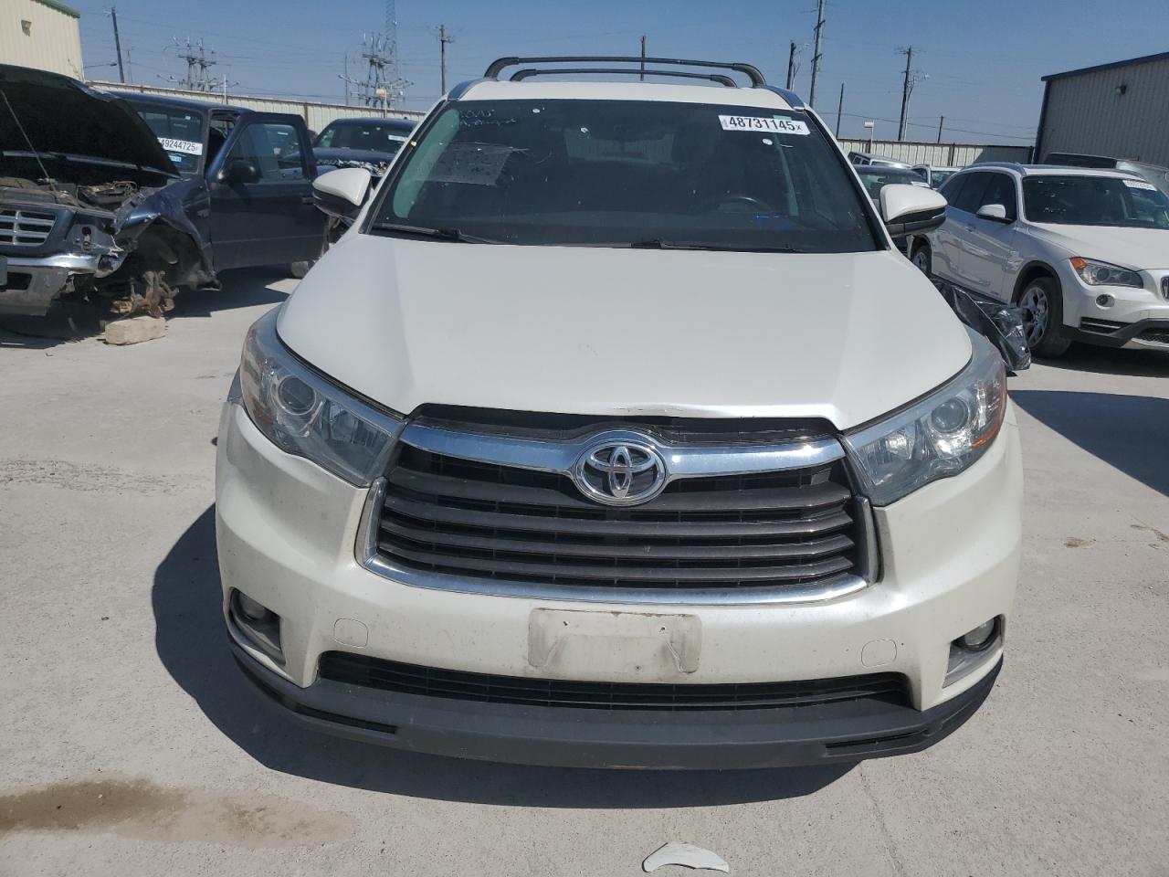 2016 Toyota Highlander VIN 5TDYKRFH6GS186553 Copart auction photo, side damage thumbnail 5