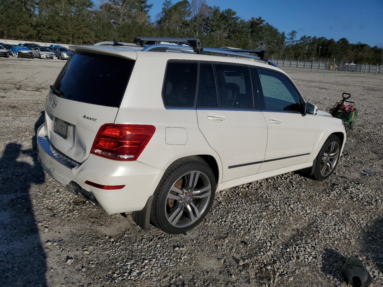 2013 Mercedes-Benz GLK-klasse VIN WDCGG8JB5DF974949 Copart auction photo, rear end damage thumbnail 3