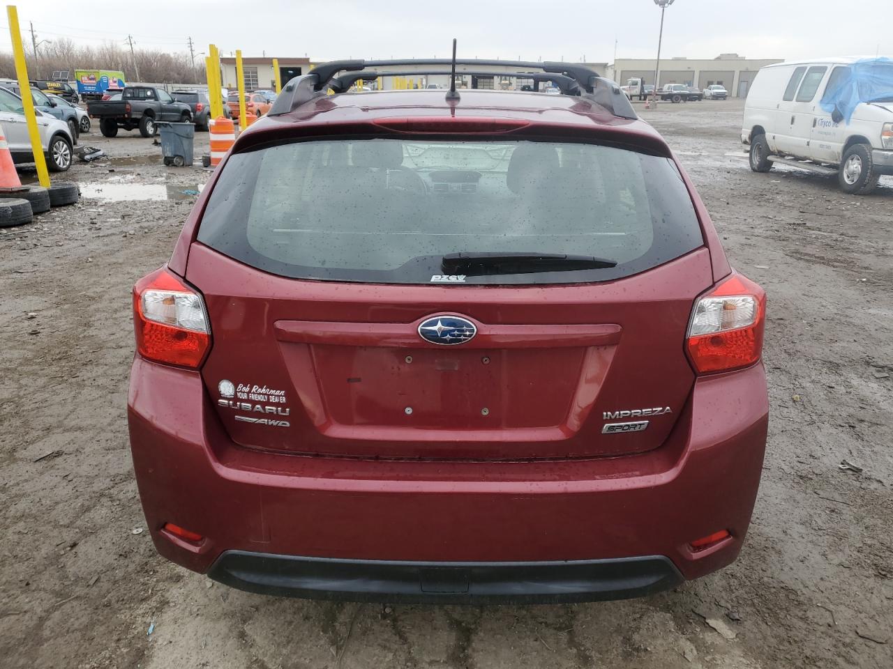 2014 Subaru Impreza VIN JF1GPAL63E8251173 Copart auction photo, all over / mechanical damage thumbnail 6