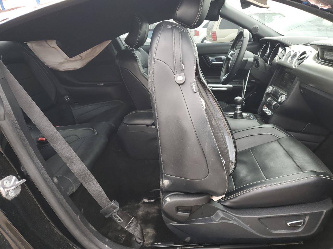2015 Ford Mustang VIN 1FA6P8CFXF5362293 Copart auction photo, side damage thumbnail 10