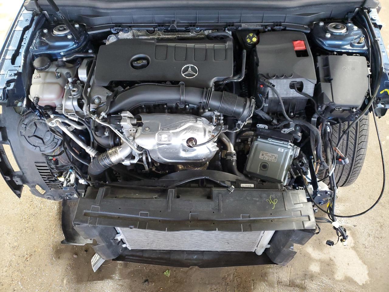 2023 Mercedes-Benz GLB VIN W1N4M4HB7PW326011 Copart auction photo, front end damage thumbnail 12