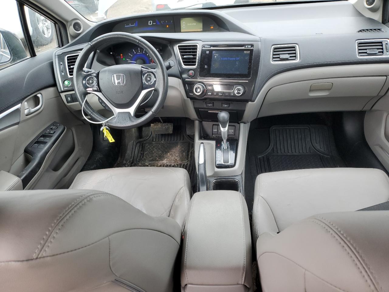 2015 Honda Civic VIN 19XFB2F91FE016746 Copart auction photo, rear end damage thumbnail 8