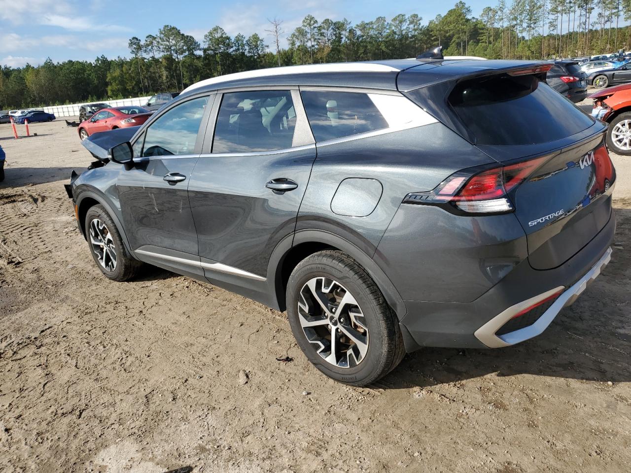 2023 KIA Sportage VIN KNDPVCAG5P7039956 Copart auction photo, front end damage thumbnail 2
