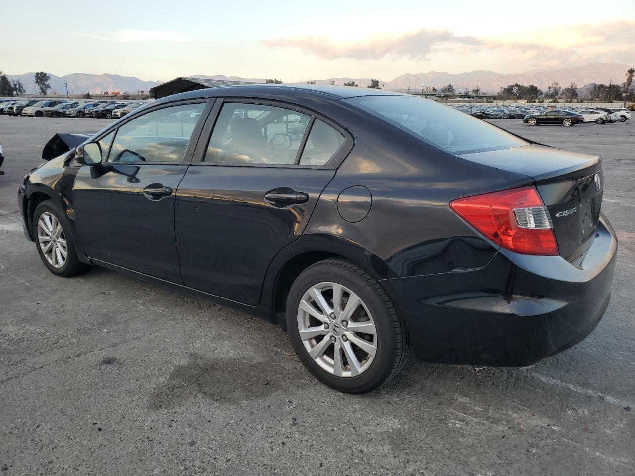 2012 Honda Civic VIN 19XFB2F89CE368590 Copart auction photo, front end damage thumbnail 2
