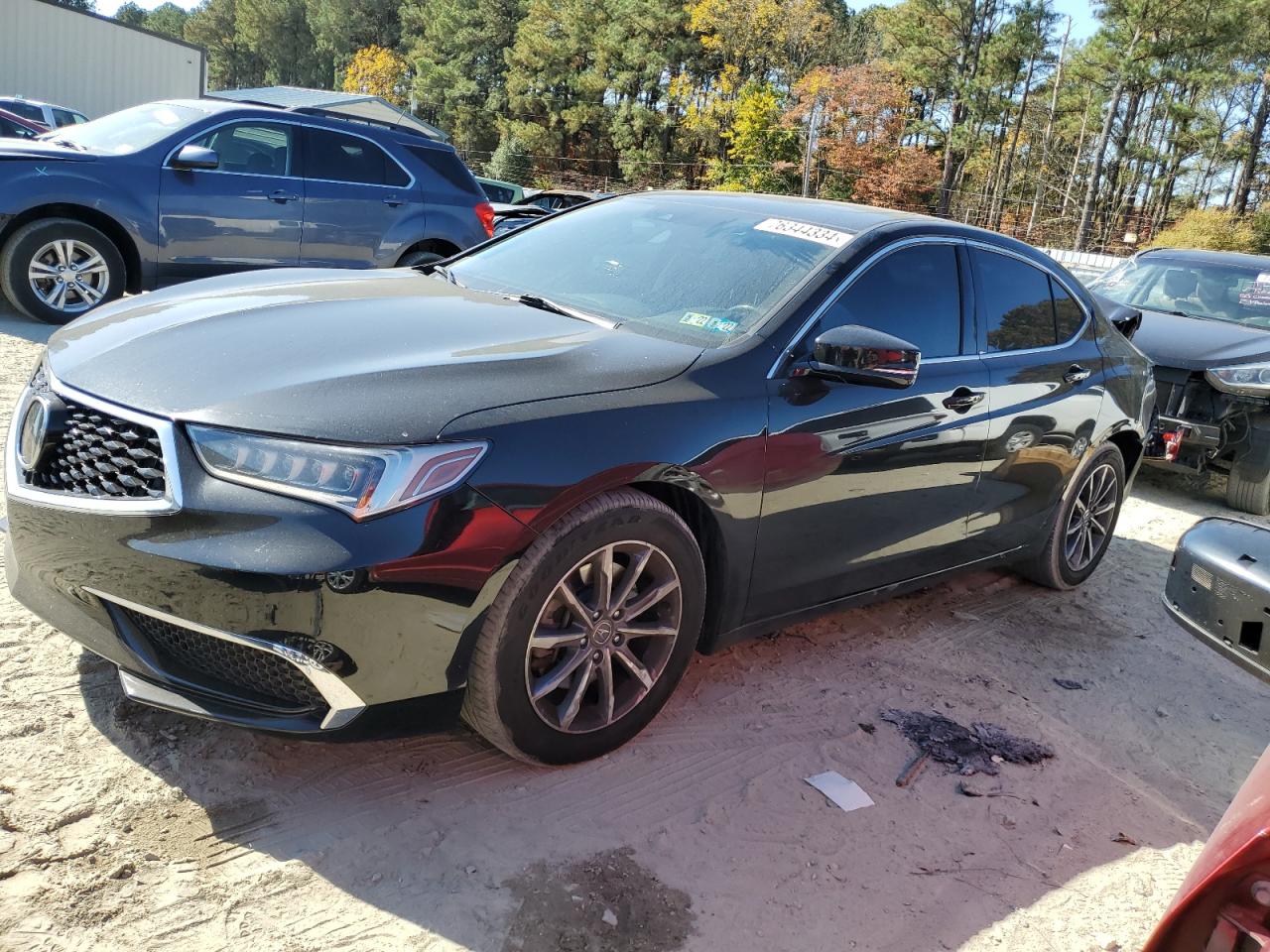 2018 Acura TLX VIN 19UUB1F39JA003057