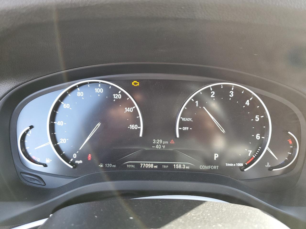 2019 BMW X3 VIN 5UXTR7C5XKLE96396 Copart auction photo, front end damage thumbnail 9