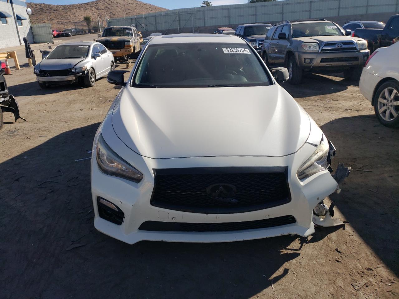2016 Infiniti Q50 VIN JN1EV7AR1GM344150 Copart auction photo, undercarriage damage thumbnail 5