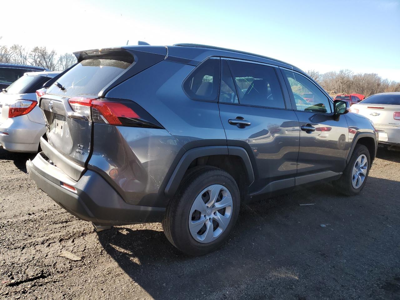 2019 Toyota RAV 4 VIN JTMG1RFV2KD508176 Copart auction photo, rear end damage thumbnail 3