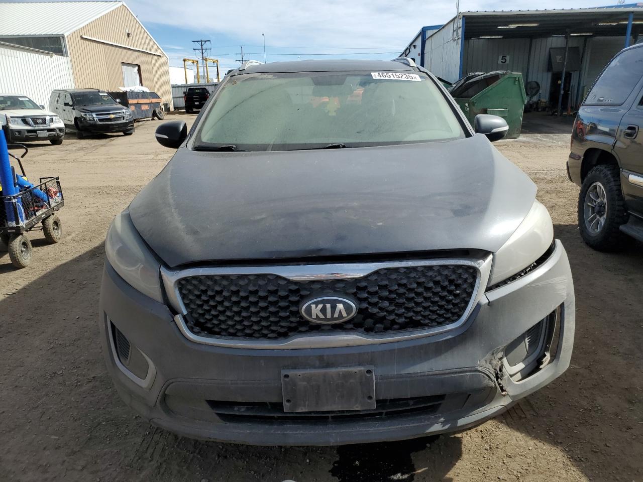 2018 KIA Sorento VIN 5XYPGDA38JG362132 Copart auction photo, front end / rear end damage thumbnail 5