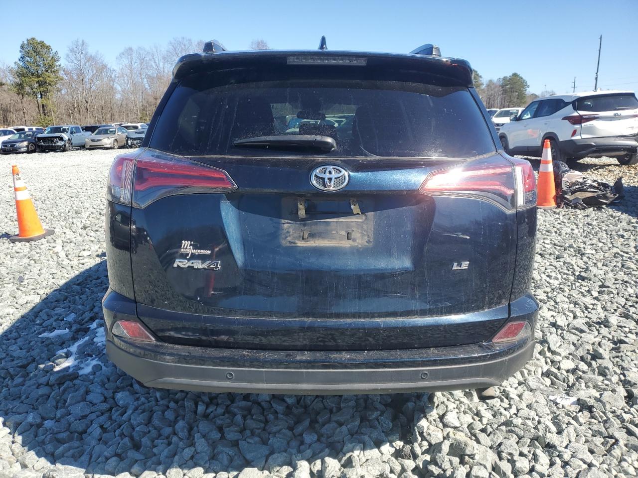 2018 Toyota RAV 4 VIN 2T3ZFREV7JW469517 Copart auction photo, front end damage thumbnail 6