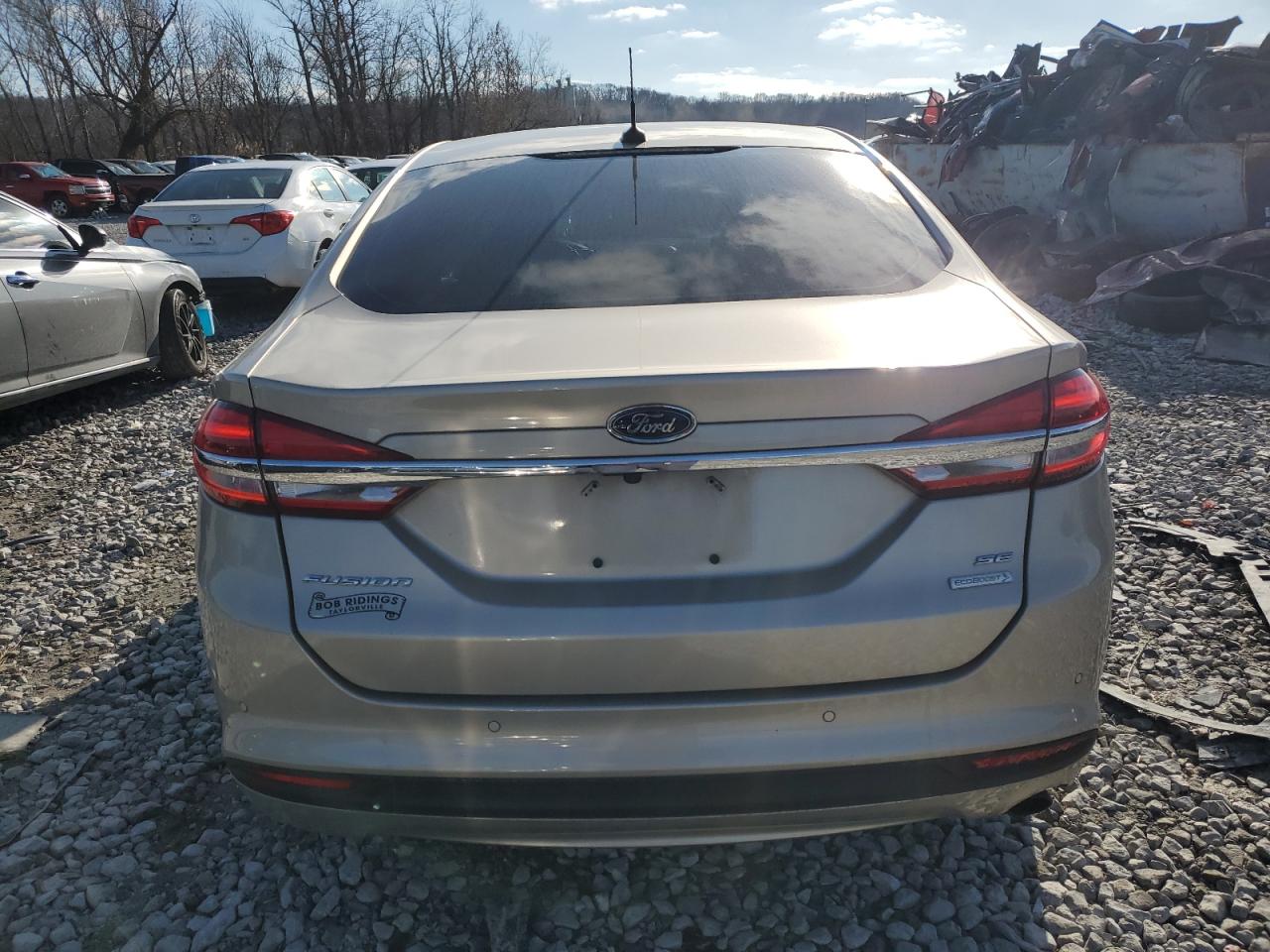 2017 Ford Fusion VIN 3FA6P0HD4HR340394 Copart auction photo, mechanical damage thumbnail 6