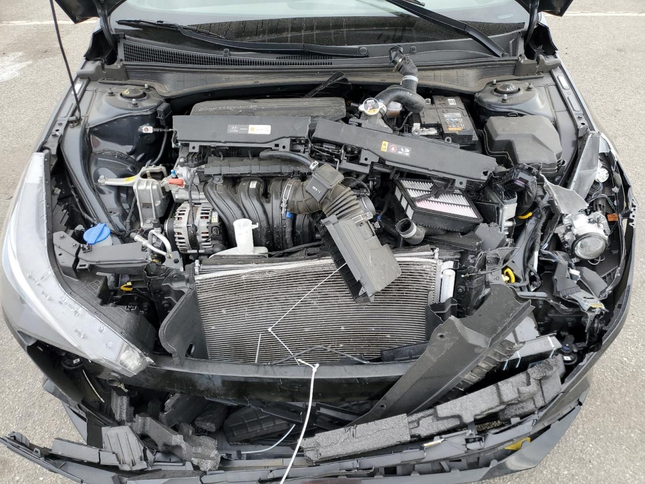 2023 Hyundai Elantra VIN KMHLM4AGXPU598228 Copart auction photo, front end / minor dent/scratches damage thumbnail 13