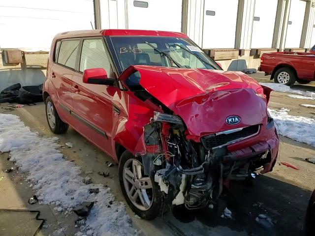 2011 KIA Soul VIN KNDJT2A28B7227941 Copart auction photo, front end / side damage thumbnail 10