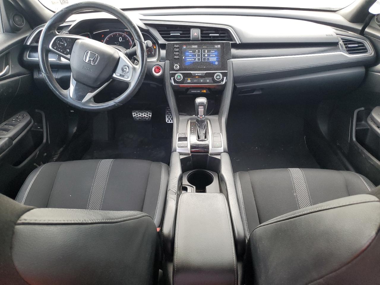 2019 Honda Civic VIN 2HGFC2F89KH597238 Copart auction photo, side damage thumbnail 8