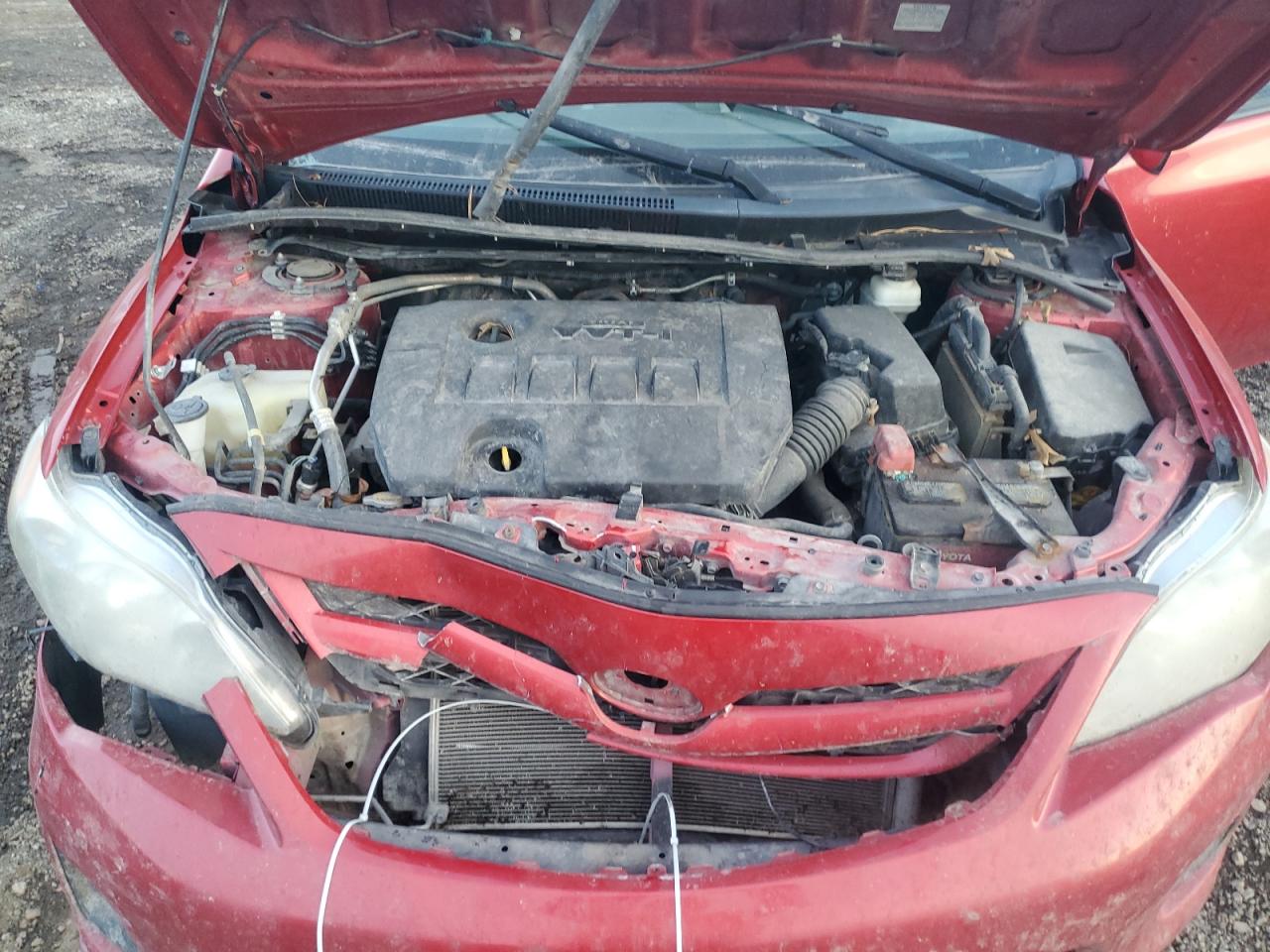 2012 Toyota Corolla VIN 5YFBU4EE8CP066895 Copart auction photo, front end / rear end damage thumbnail 11