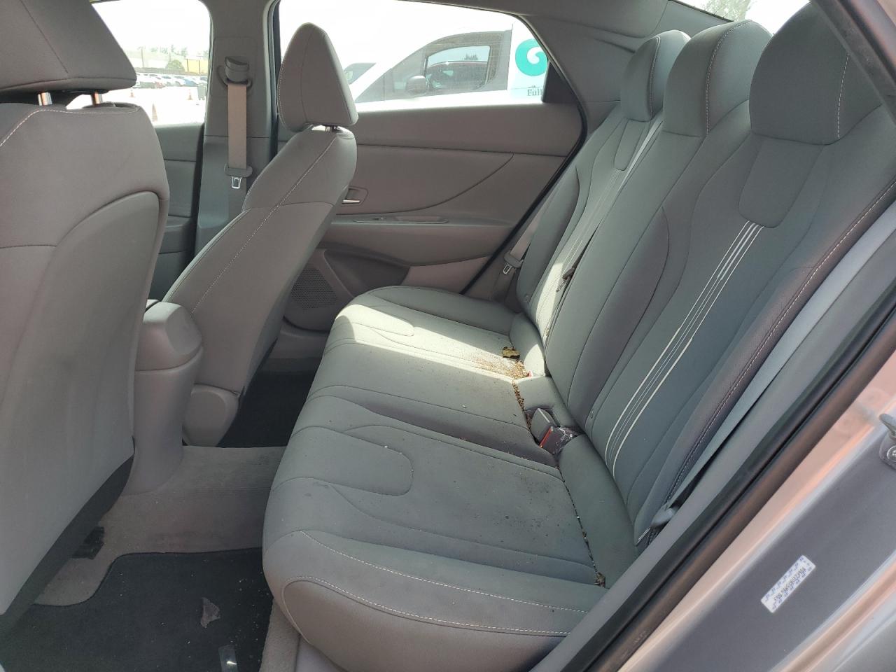 2022 Hyundai Elantra VIN KMHLM4AGXNU273964 Copart auction photo, side damage thumbnail 10