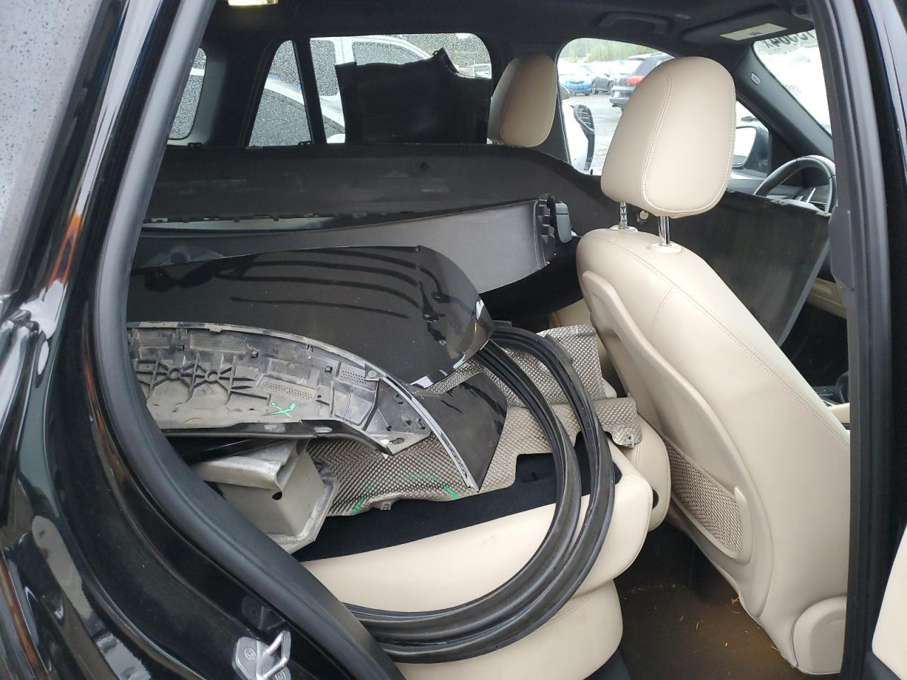 2017 BMW X1 VIN WBXHT3C30H5F75091 Copart auction photo, rear end / all over damage thumbnail 10