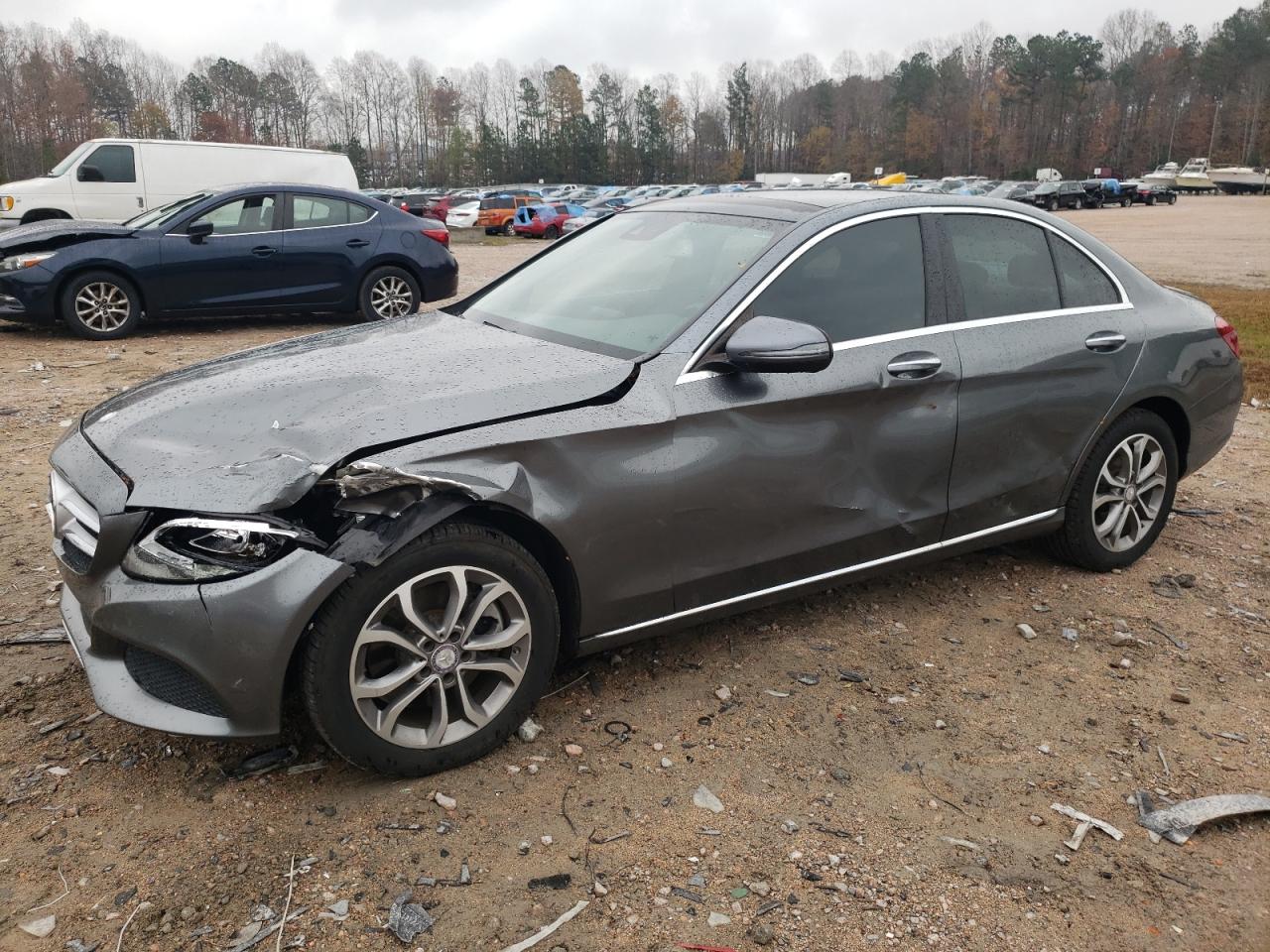 2017 Mercedes-Benz C-klasse VIN 55SWF4KB9HU201437