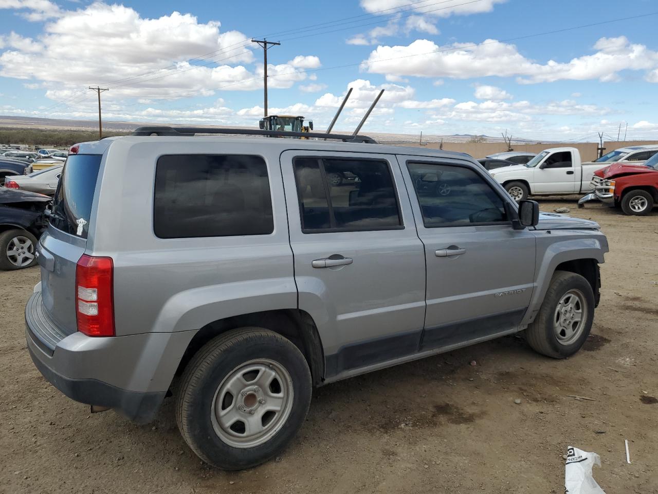 2017 Jeep Liberty (Patriot) VIN 1C4NJPBAXHD118160 Copart auction photo, front end damage thumbnail 3