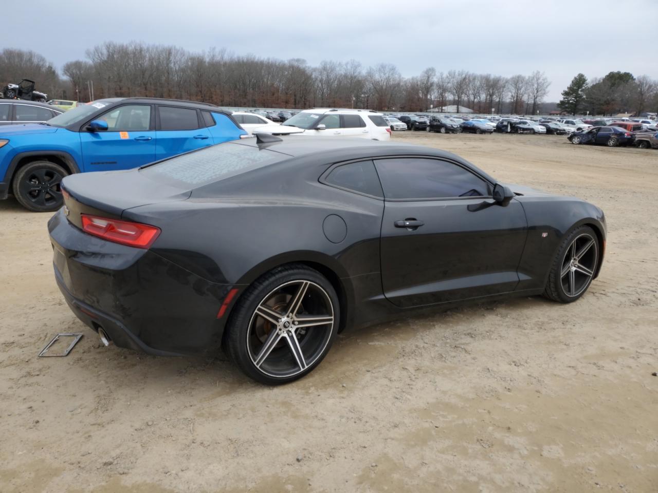 2017 Chevrolet Camaro VIN 1G1FB1RX9H0124847 Copart auction photo, rear end / side damage thumbnail 3