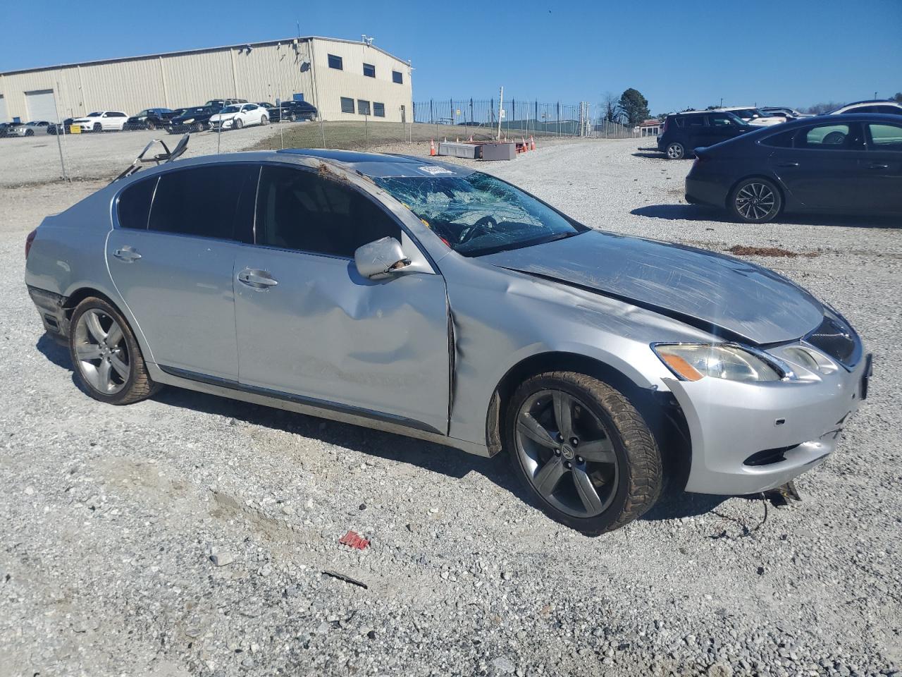2007 Lexus GS VIN JTHBE96S770025820 Copart auction photo, rollover damage thumbnail 4