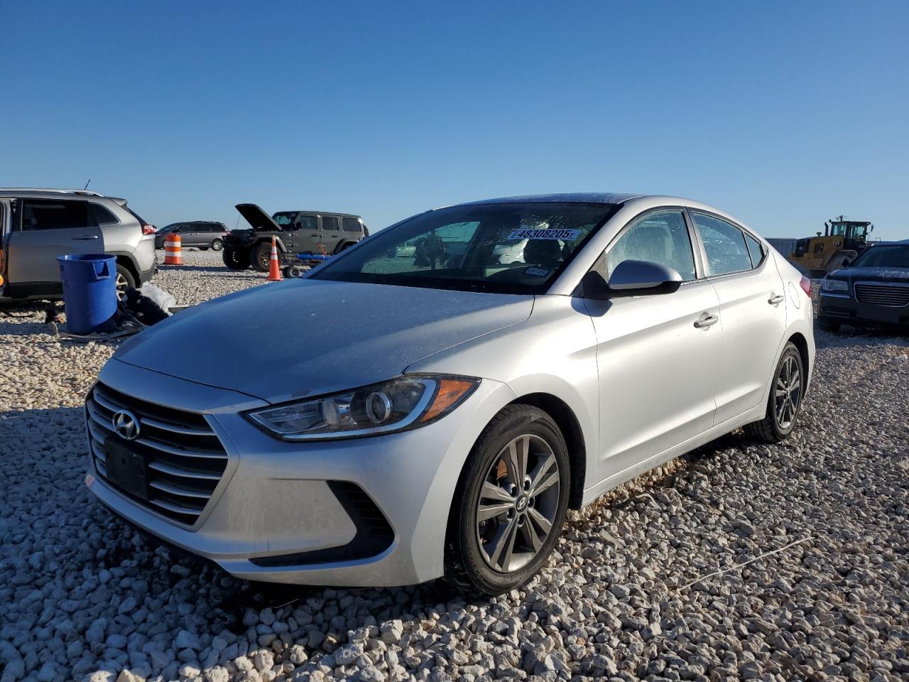 2018 Hyundai Elantra VIN 5NPD84LF4JH308696