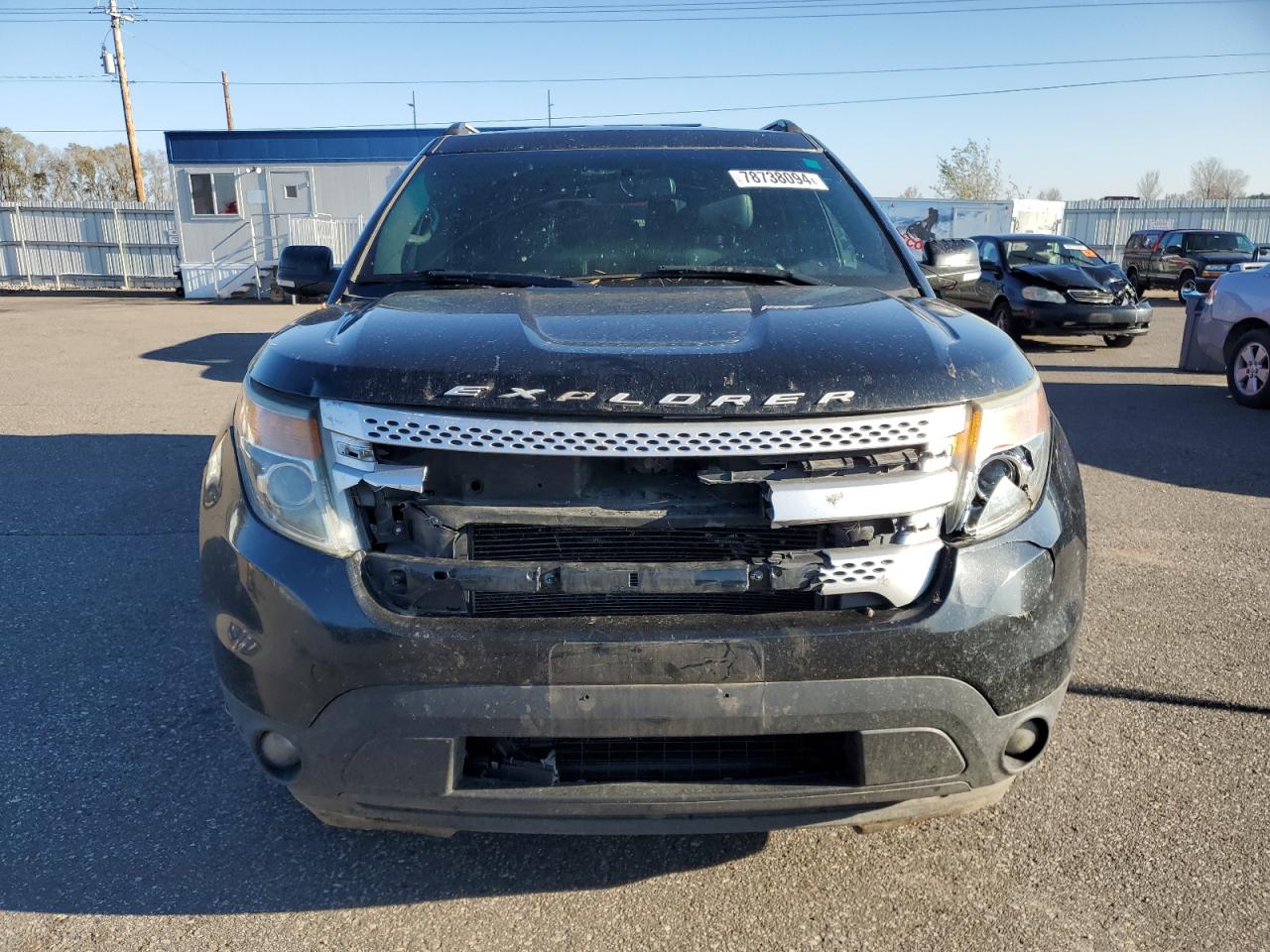 2015 Ford Explorer VIN 1FM5K8D86FGA31053 Copart auction photo, front end damage thumbnail 5
