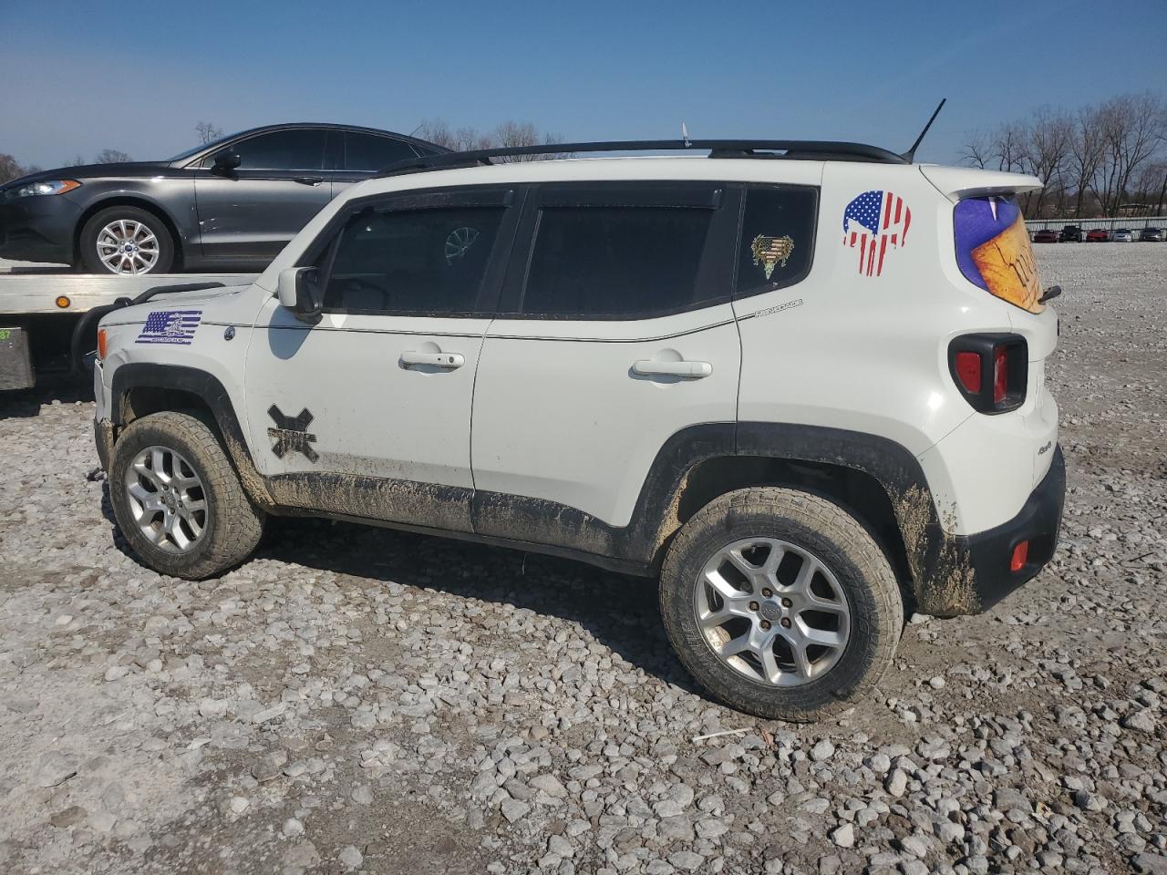 2017 Jeep Renegade VIN ZACCJBBB3HPG24532 Copart auction photo, front end damage thumbnail 2