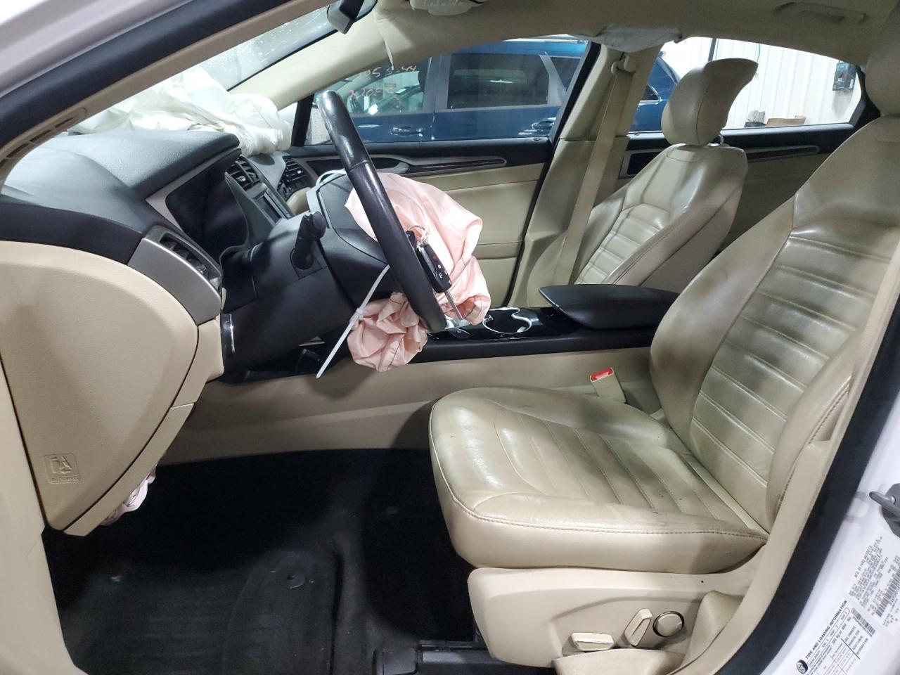 2014 Ford Fusion VIN 3FA6P0HD1ER376295 Copart auction photo, front end damage thumbnail 7