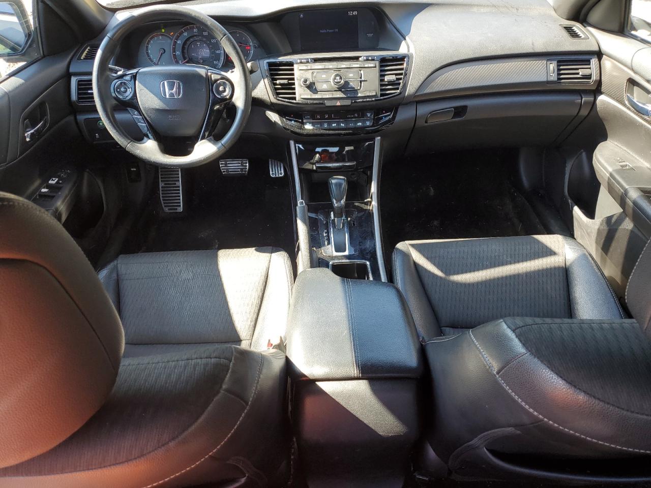 2016 Honda Accord VIN 1HGCR2F52GA130627 Copart auction photo, front end / side damage thumbnail 8