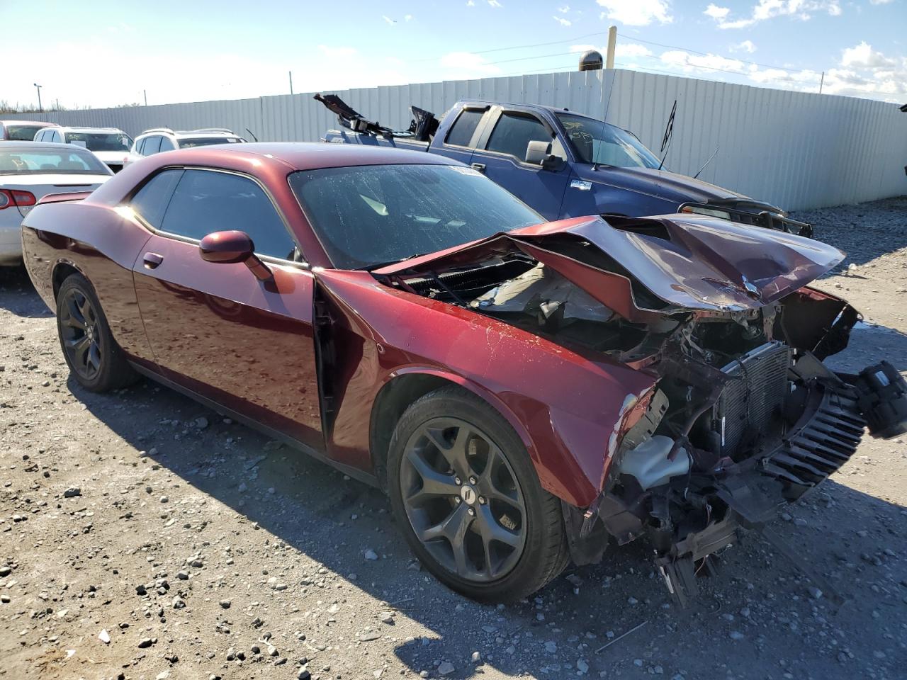 2018 Dodge Challenger VIN 2C3CDZAG6JH132649 Copart auction photo, front end damage thumbnail 4