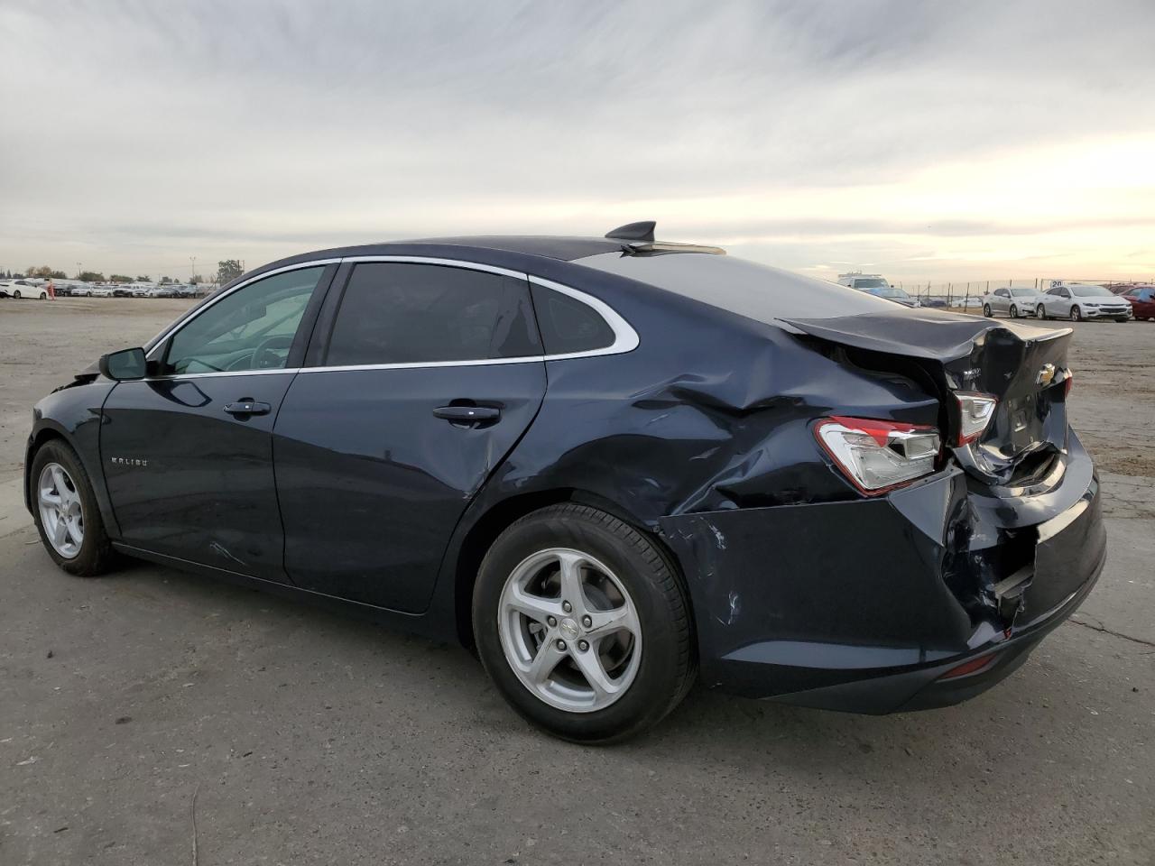 2017 Chevrolet Malibu VIN 1G1ZB5ST2HF273724 Copart auction photo, all over damage thumbnail 2