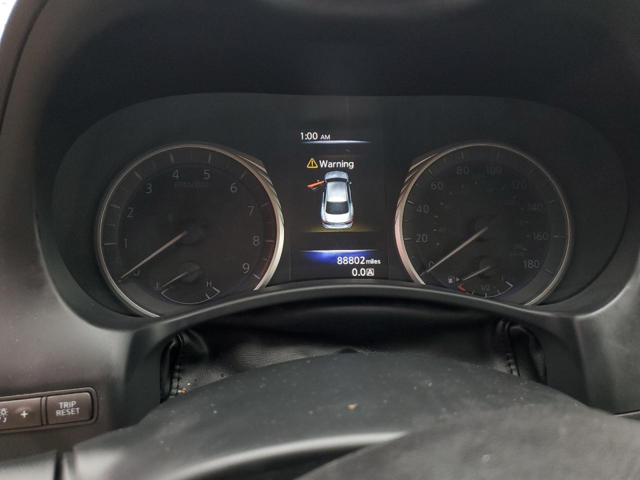 2016 Infiniti Q50 VIN JN1EV7AP3GM306076 Copart auction photo, all over damage thumbnail 9