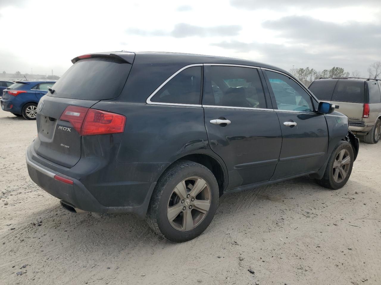 2012 Acura MDX VIN 2HNYD2H31CH508361 Copart auction photo, front end / minor dent/scratches damage thumbnail 3