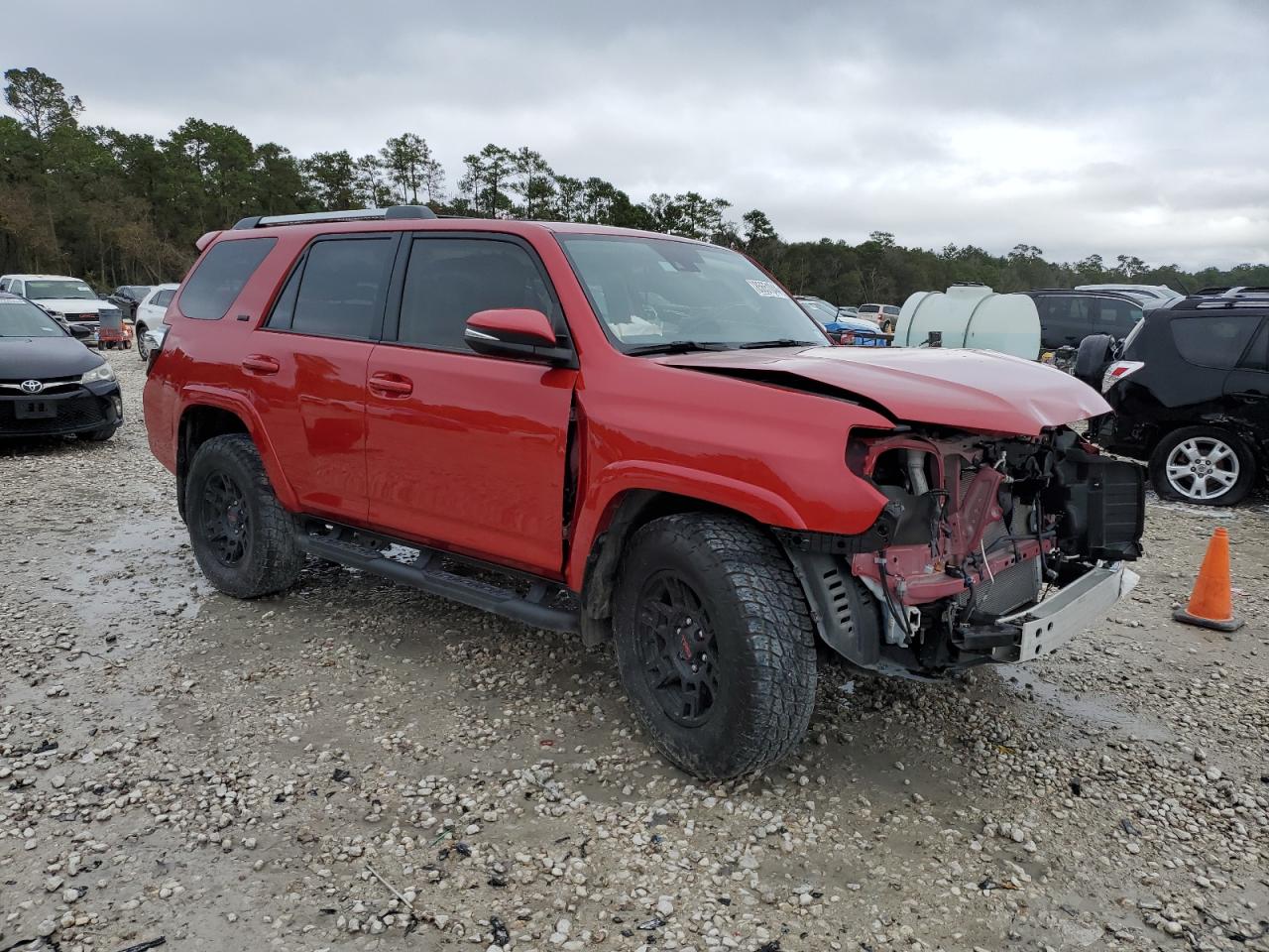 2024 Toyota 4Runner VIN JTEFU5JR6R5308939 Copart auction photo, front end / side damage thumbnail 4