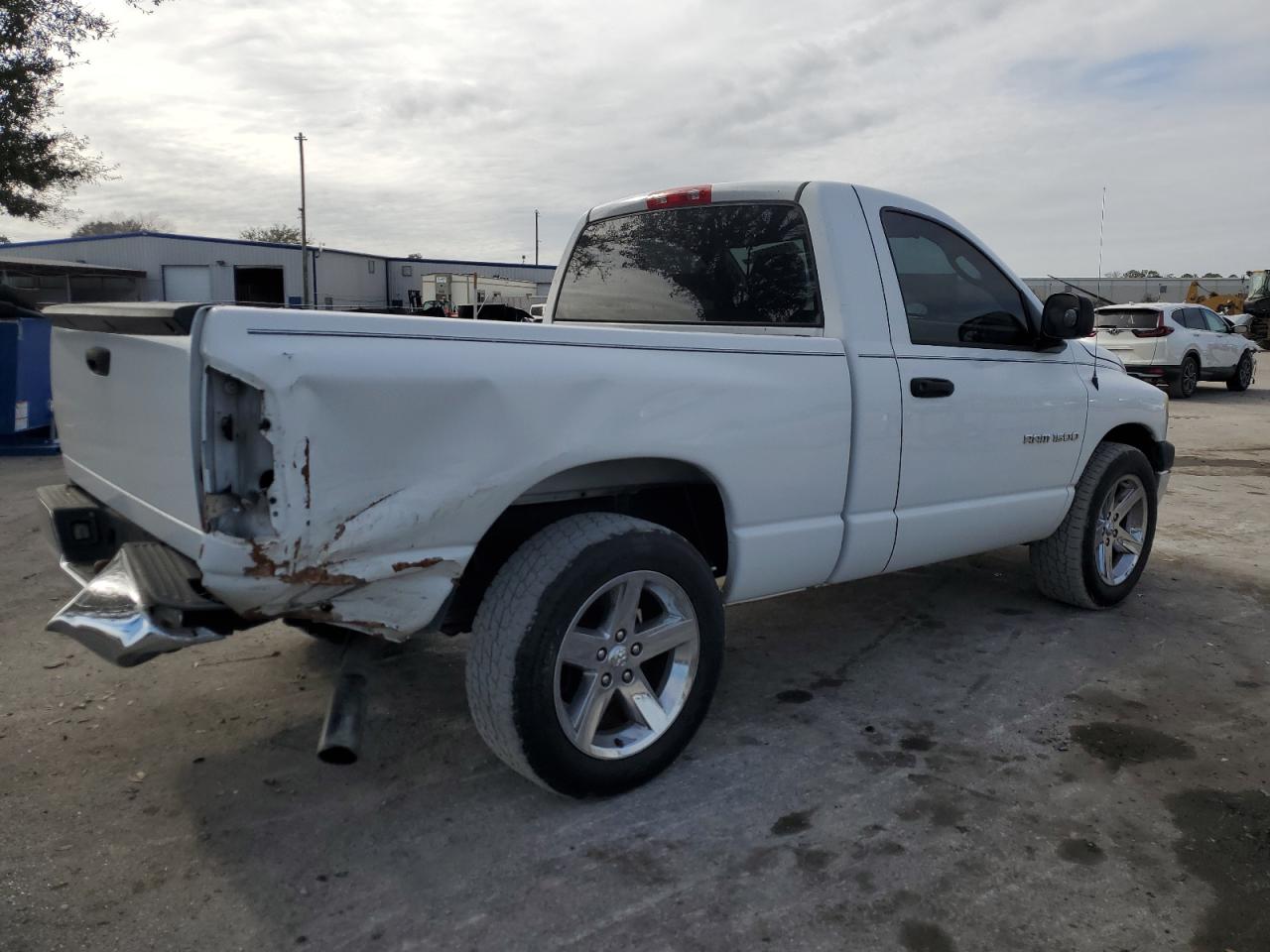 2006 Dodge RAM VIN 1D7HA16K46J177335 Copart auction photo, rear end damage thumbnail 3