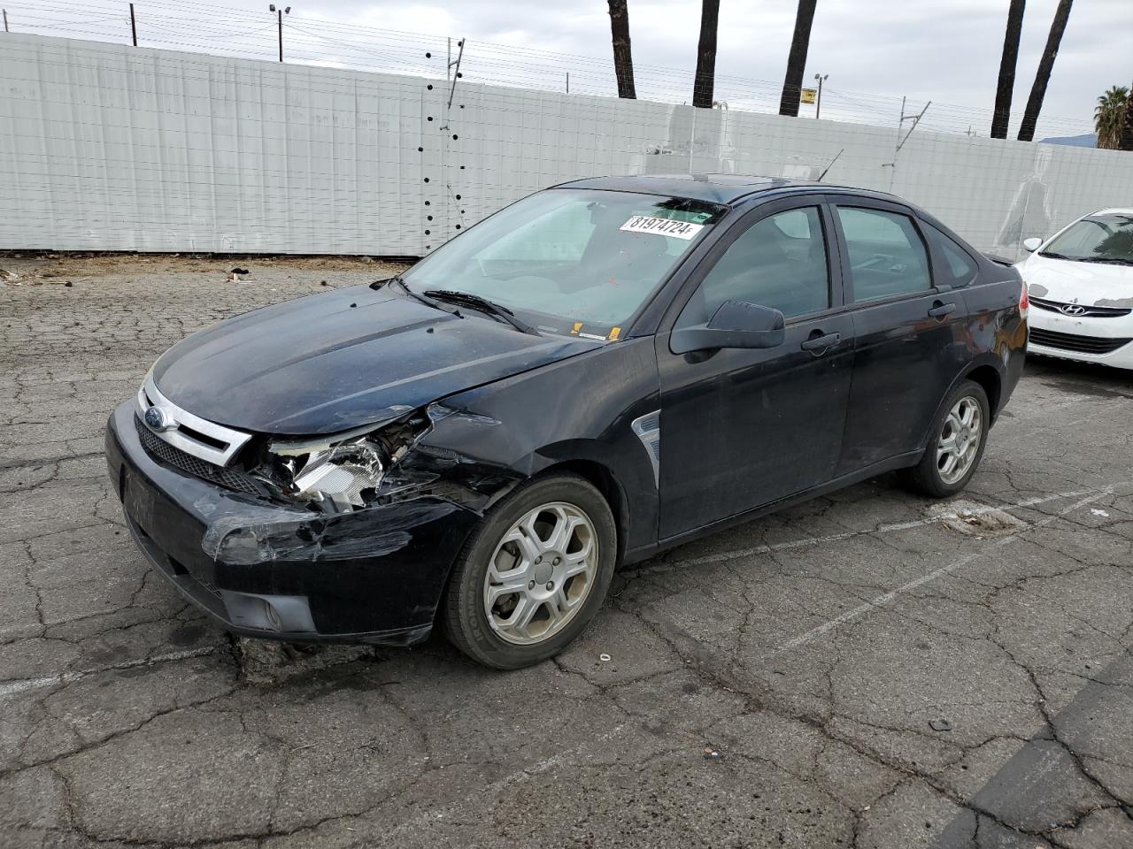 2008 Ford Focus VIN 1FAHP35N58W208202