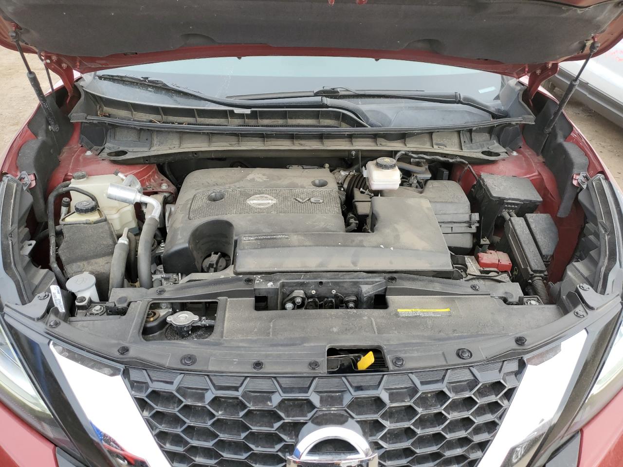 2019 Nissan Murano VIN 5N1AZ2MS4KN159171 Copart auction photo, side / rear end damage thumbnail 13
