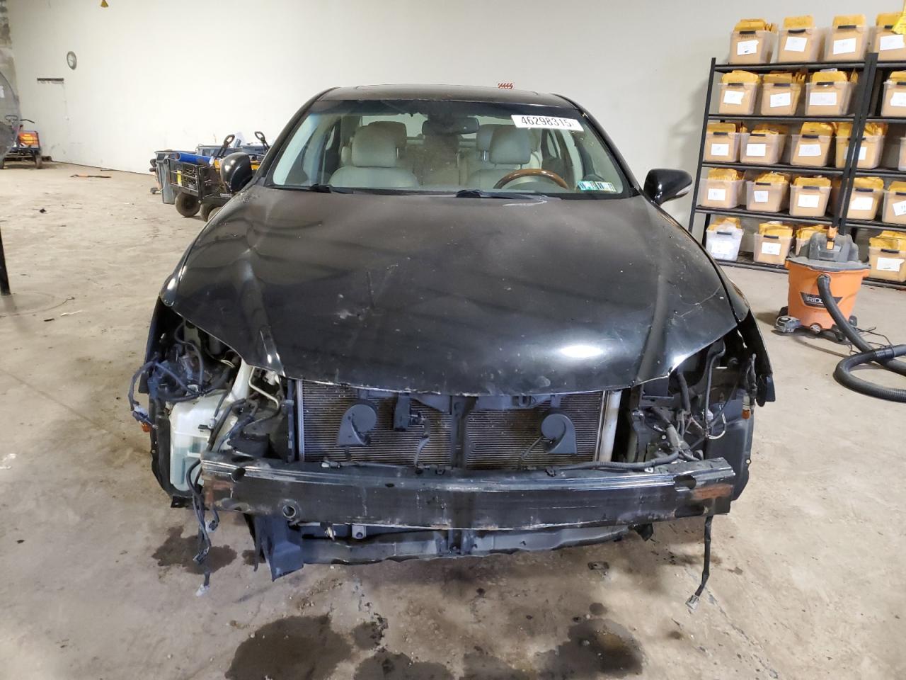2010 Lexus ES VIN JTHBK1EG5A2350341 Copart auction photo, front end / side damage thumbnail 5