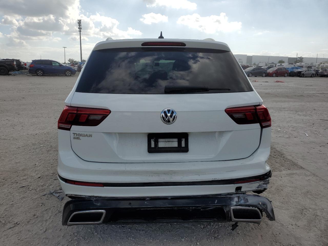 2019 Volkswagen Tiguan VIN 3VV3B7AX5KM087181 Copart auction photo, front end / rear end damage thumbnail 6