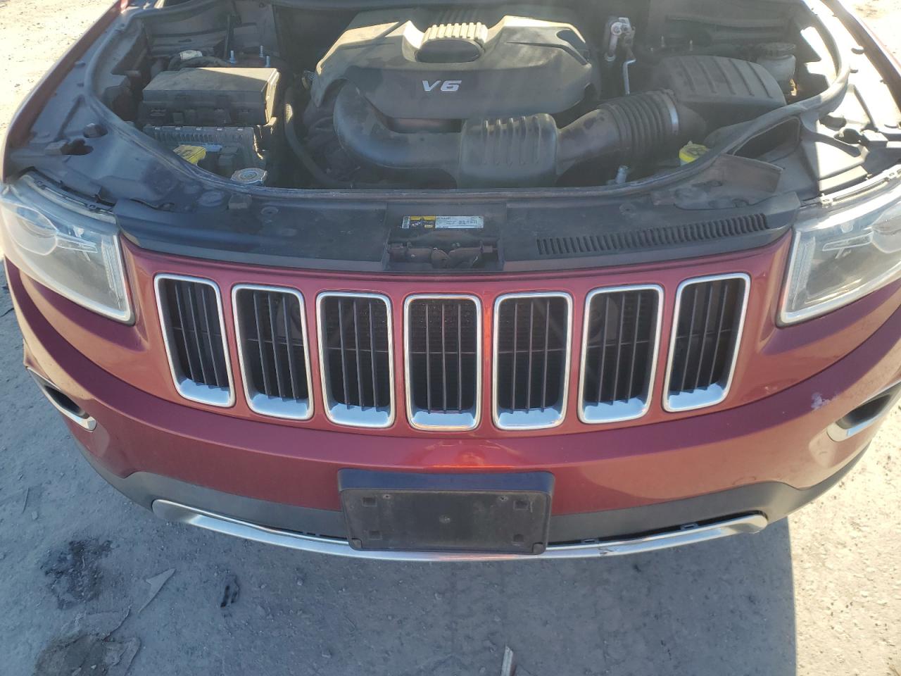 2014 Jeep Grand Cherokee VIN 1C4RJFBG4EC566007 Copart auction photo, side / minor dent/scratches damage thumbnail 13