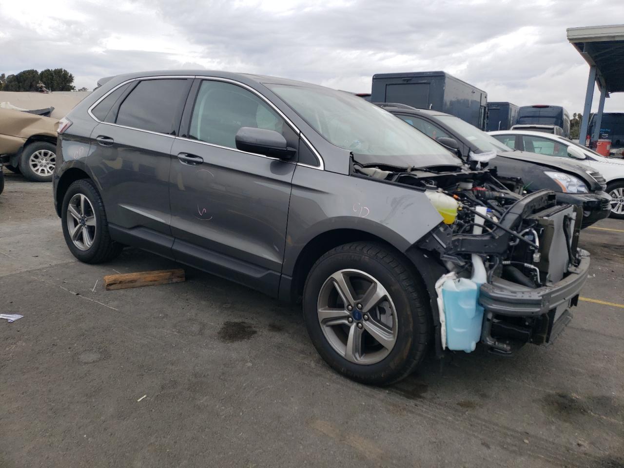 2022 Ford Edge VIN 2FMPK4J91NBA74753 Copart auction photo, front end damage thumbnail 4