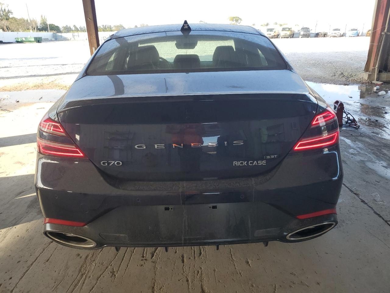 2023 Genesis G70 VIN KMTG54TE2PU110213 Copart auction photo, stripped / minor dent/scratches damage thumbnail 6